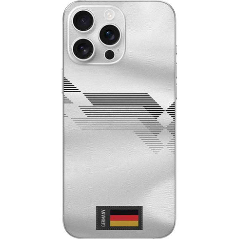 Germany Soccer Flag iPhone 16 Pro Max Skin